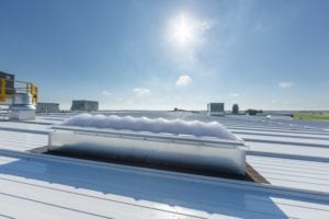 Daylighting System  and Commercial Metal Flat Roof Repair in Denver Colorado