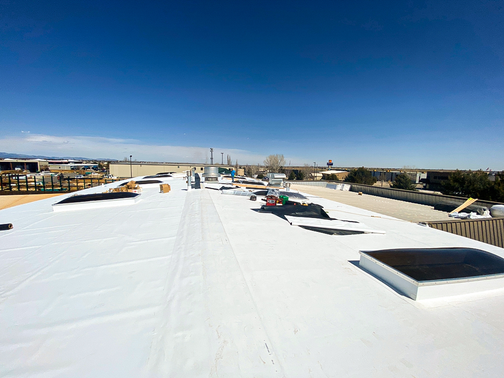 New Roof Replaced TPO Commercial Project
