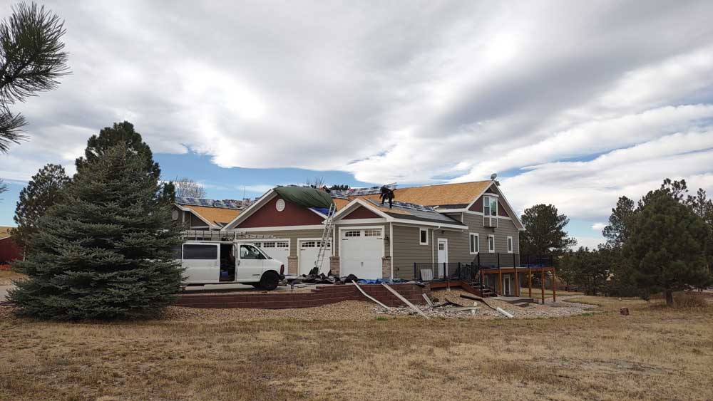 Residential Roof Replacement Job in Lakewood Colorado