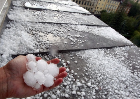 hail on residential roof and storm damage claims 